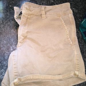 Tan AE Shorts